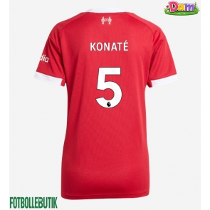Liverpool Ibrahima Konate #5 Hemmatröja Kvinnor 2025-26 Kortärmad